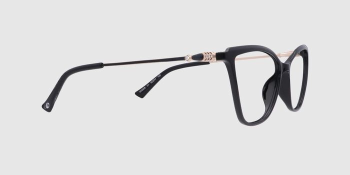  Black Full frame Butterfly Eyeglasses for Women