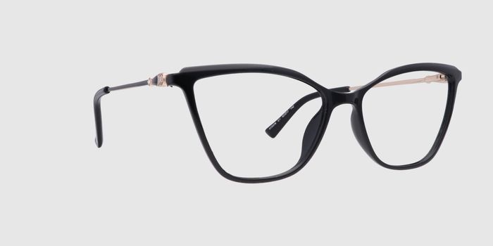  Black Full frame Butterfly Eyeglasses for Women