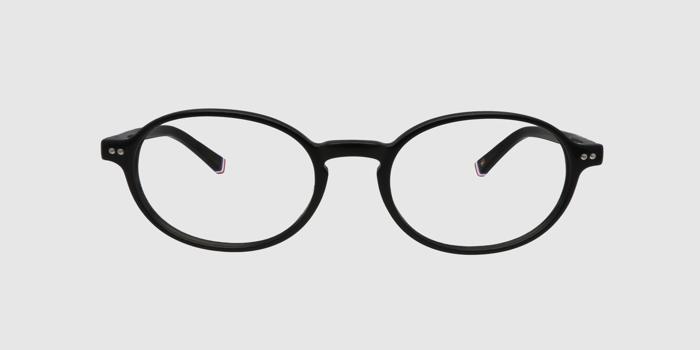  Black Full frame Round Eyeglasses for Men and Women