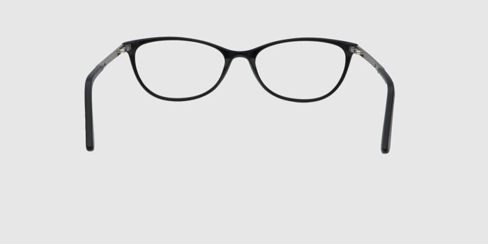  Black Full frame Cat eye Eyeglasses for Women