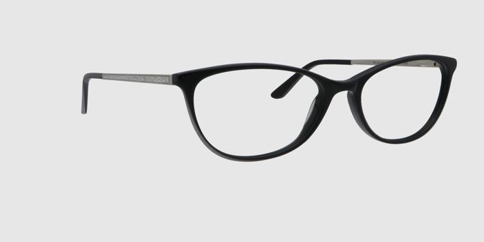  Black Full frame Cat eye Eyeglasses for Women
