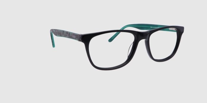  Black Full frame Wayfarer Eyeglasses for Men
