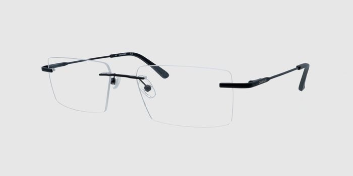 Calvin klein 2024 rimless eyeglasses