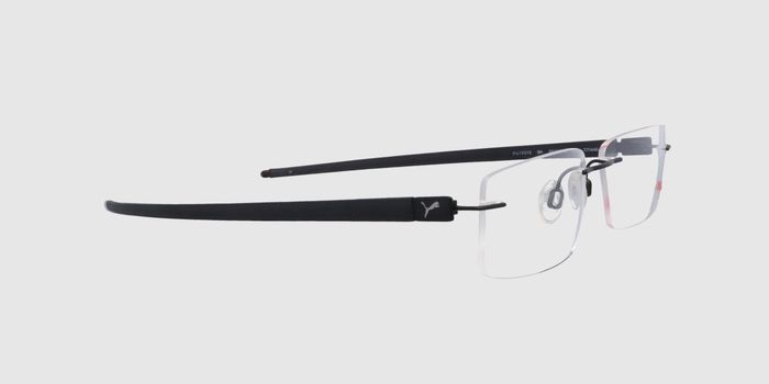 Puma Transparent Rimless Rectangle Eyeglasses E12B1191538 11499