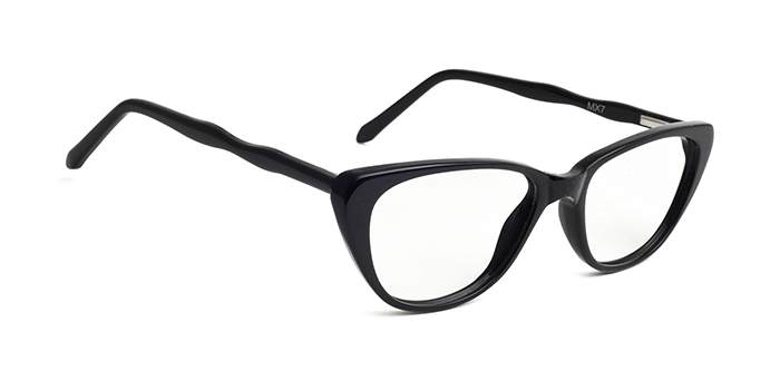  Black Full Frame Cateye Eyeglasses for Women