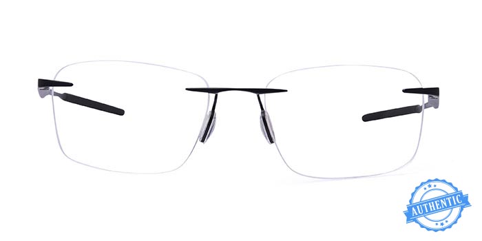 Oakley Clear Rimless Square Eyeglasses E12B1833 9494