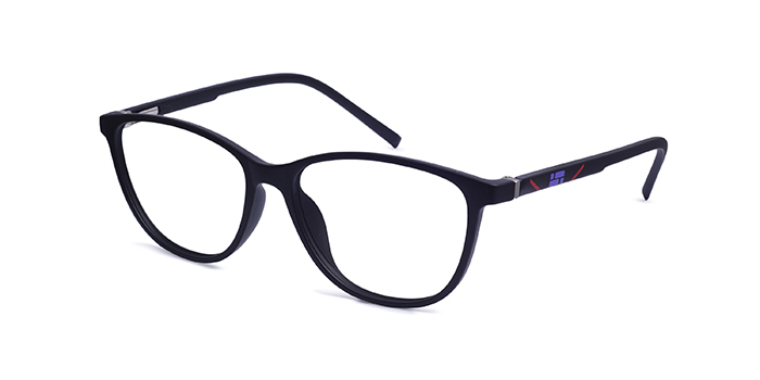  Black Full Frame Cateye Eyeglasses for Women