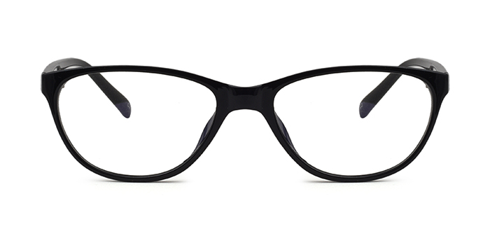  Black Full Frame Cateye Eyeglasses for Women