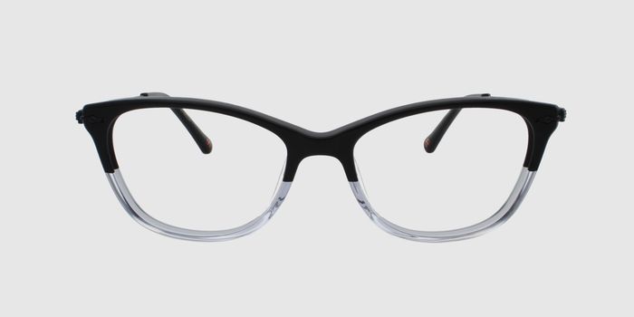  Black Full rim Cat eye Eyeglasses for Women