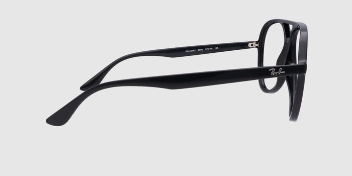  Black Full frame Aviator Eyeglasses for Women