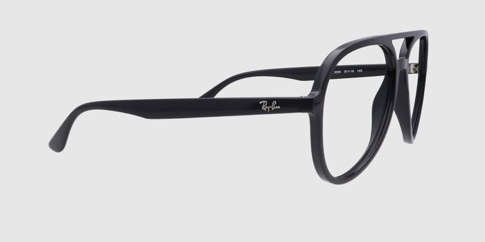  Black Full frame Aviator Eyeglasses for Women