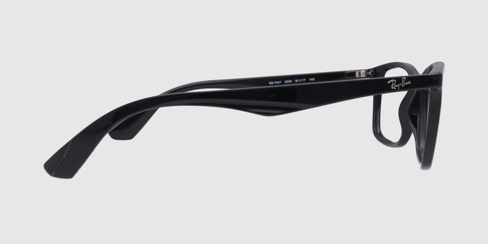  Black Full frame Rectangle Eyeglasses for Men and Women