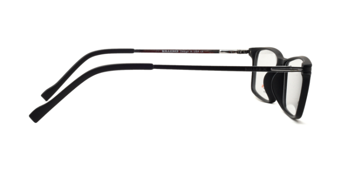 KILLER Black Full Frame Rectangle Eyeglasses for Men and Women