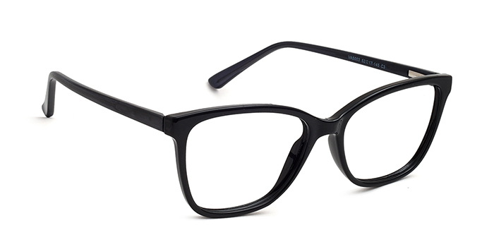  Black Full Frame Cateye Eyeglasses for Women