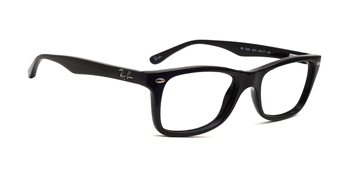 Ray-Ban Black Full Frame Wayfarer Eyeglasses for Men and Women
