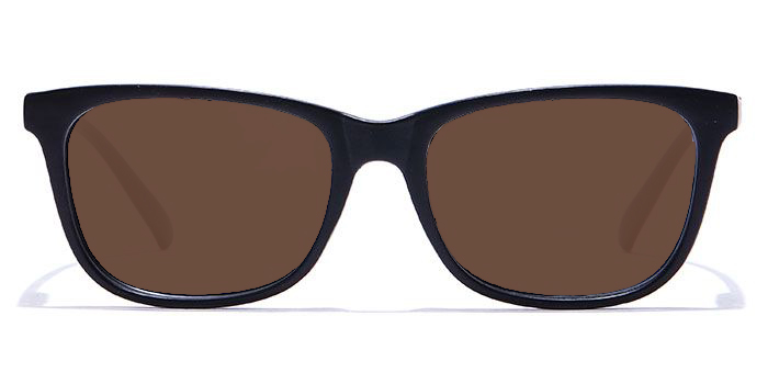  Matte Black Full Frame Wayfarer Color Blind Glasses