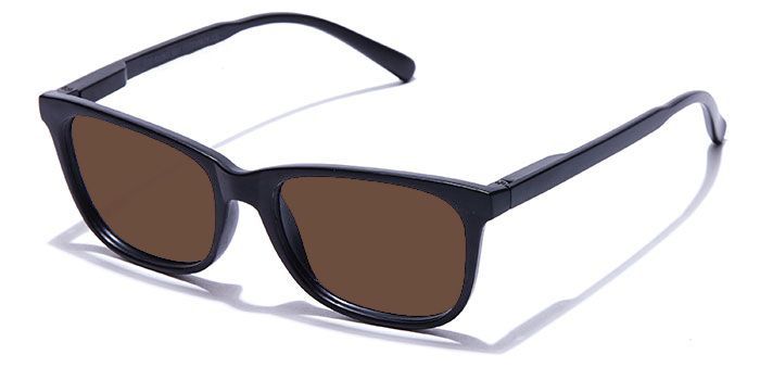  Matte Black Full Frame Wayfarer Color Blind Glasses