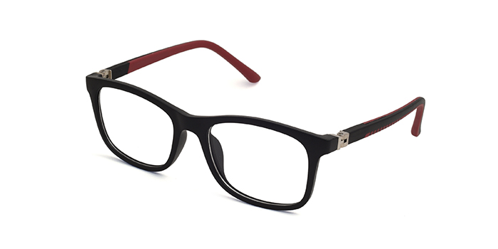  Black Full Frame Wayfarer Eyeglasses for Kids