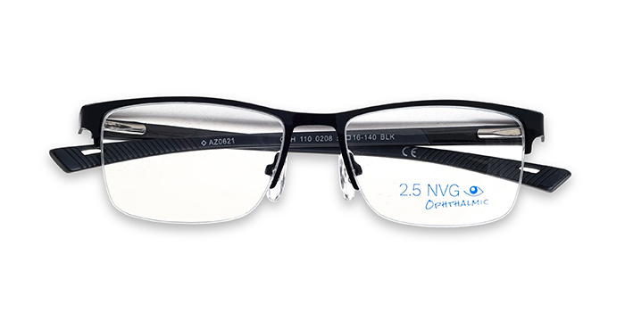 25 Nvg Clear Half Frame Wayfarer Eyeglasses E12c5544 ₹1298 2452