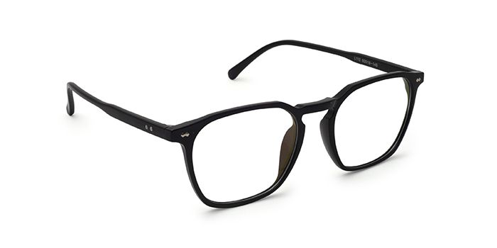  Black Full Frame Rectangle Reading Glasses for Men and Women