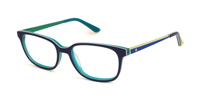 Humphreys Blue Full Frame Rectangle Eyeglasses for Men and Women