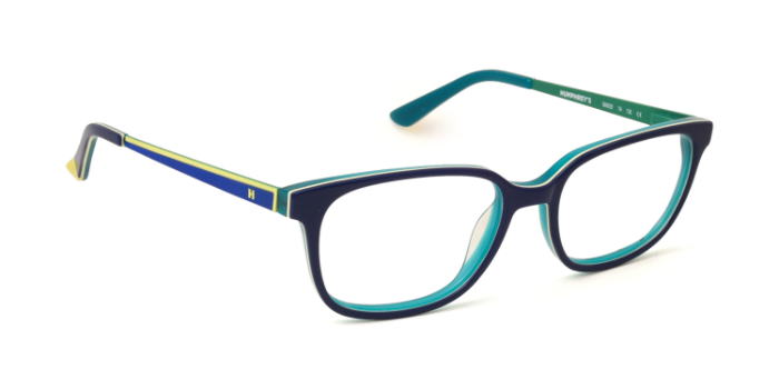 Humphreys Blue Full Frame Rectangle Eyeglasses for Men and Women