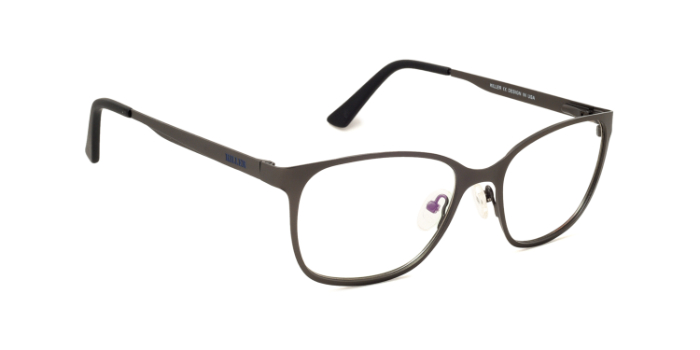 KILLER Gunmetal Full Frame Square Eyeglasses for Men and Women