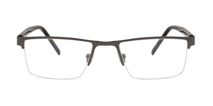 Mirar Clear Half Frame Rectangle Eyeglasses E13c9218 ₹990