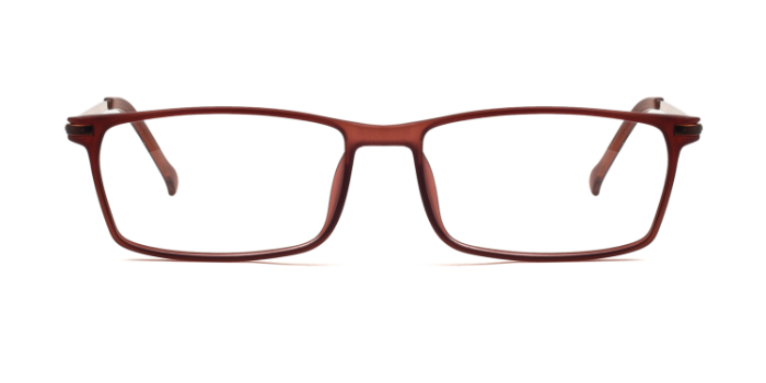 KILLER Brown Full Frame Rectangle Eyeglasses for Men and Women