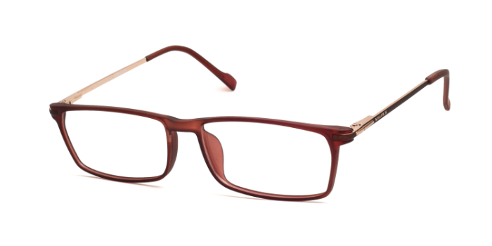 KILLER Brown Full Frame Rectangle Eyeglasses for Men and Women