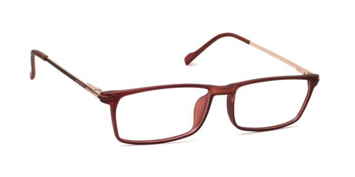 KILLER Brown Full Frame Rectangle Eyeglasses for Men and Women