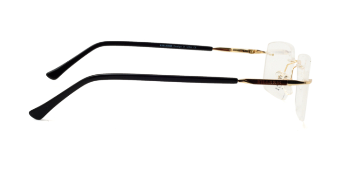 KILLER Brown Rimless Rectangle Eyeglasses for Men and Women