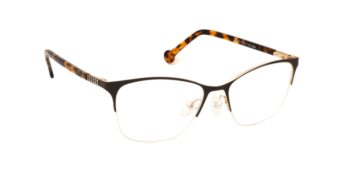 INTEGRITI Brown Full Frame Cateye Eyeglasses for Women
