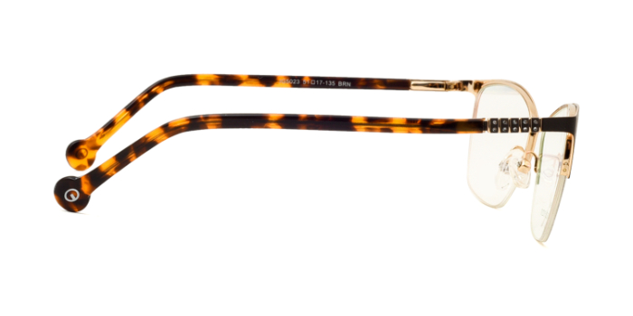 INTEGRITI Brown Full Frame Cateye Eyeglasses for Women