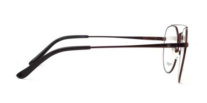 INTEGRITI Brown Full Frame Round Eyeglasses for Men and Women