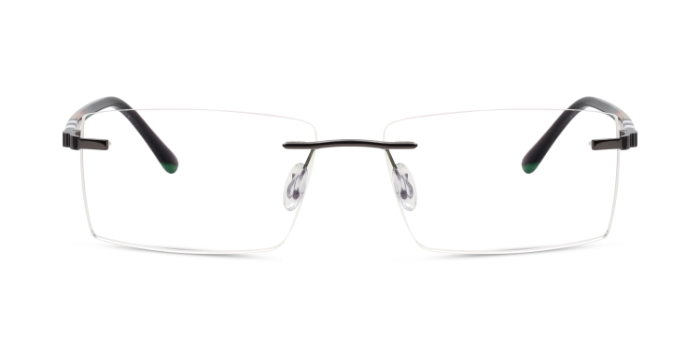 MIRAR by EyeMyEye E15A11751 Brown Rimless Rectangle Eyeglasses for Men and Women