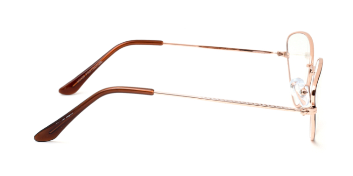  Brown Full Frame Cateye Computer Glasses for Women