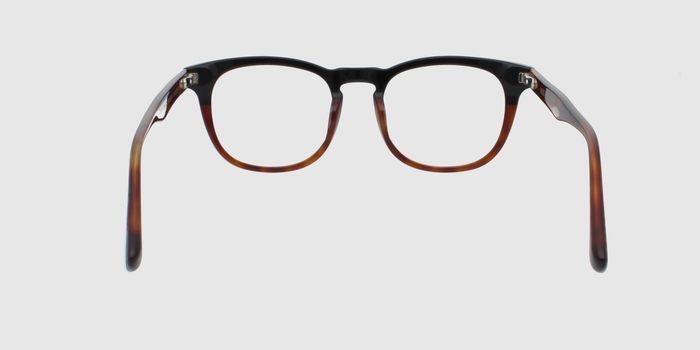  Brown Full rim Round Eyeglasses for Men and Women