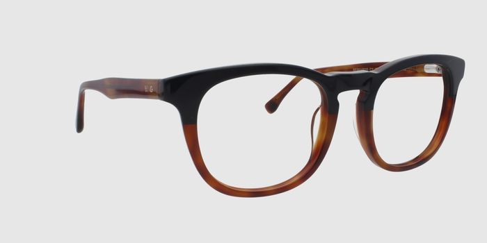  Brown Full rim Round Eyeglasses for Men and Women