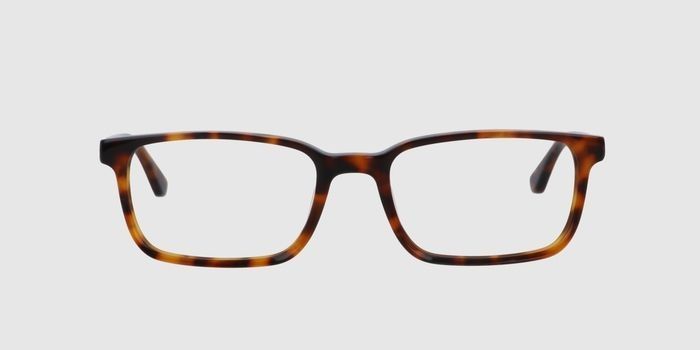  Brown Full rim Rectangle Eyeglasses for Men and Women