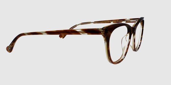  Brown Full rim Cat eye Eyeglasses for Women