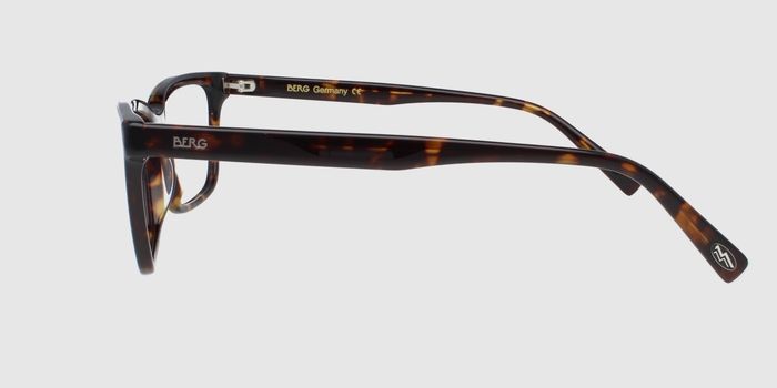  Brown Full rim Rectangle Eyeglasses for Men