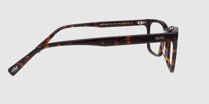  Brown Full rim Rectangle Eyeglasses for Men