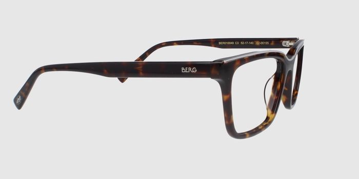  Brown Full rim Rectangle Eyeglasses for Men