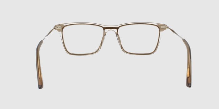  Brown Full rim Square Eyeglasses for Men