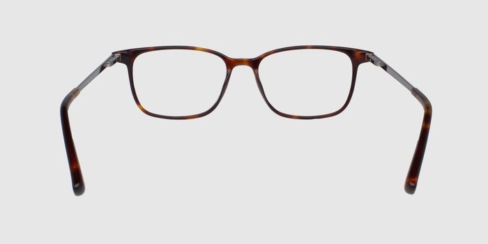  Brown Full rim Square Eyeglasses for Men and Women