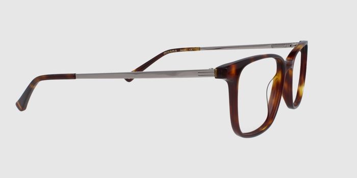 Brown Full rim Square Eyeglasses for Men and Women