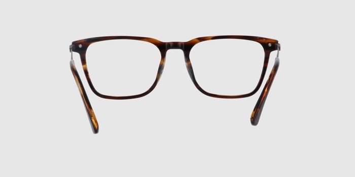  Brown Full rim Square Eyeglasses for Men and Women