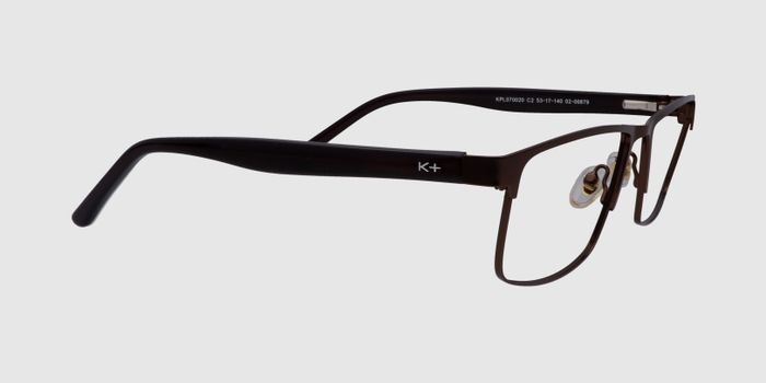  Brown Full frame Rectangle Eyeglasses for Men and Women