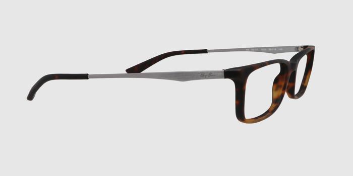  Brown Full frame Rectangle Eyeglasses for Men and Women